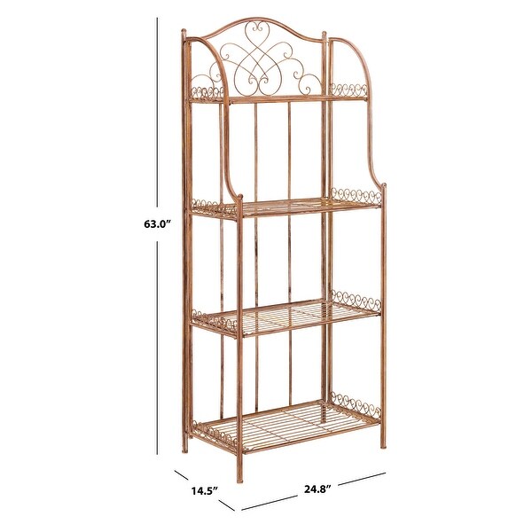 SAFAVIEH Amaris Victorian Wrought Ironundefined4-Tier Outdoor